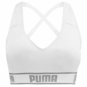New White Puma Sports Bra Supportive 38 40 XL